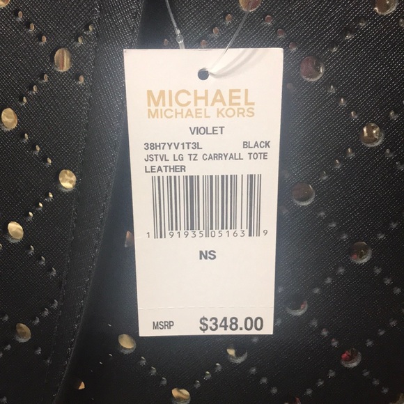 MichaelKors Jet Set Violet Tote - Picture 6 of 6